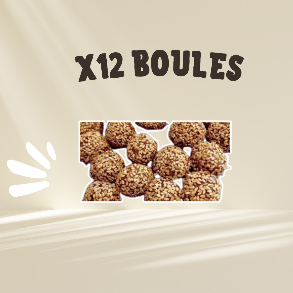 Barquette Gourmande Sésame Grillé (12 boules)
