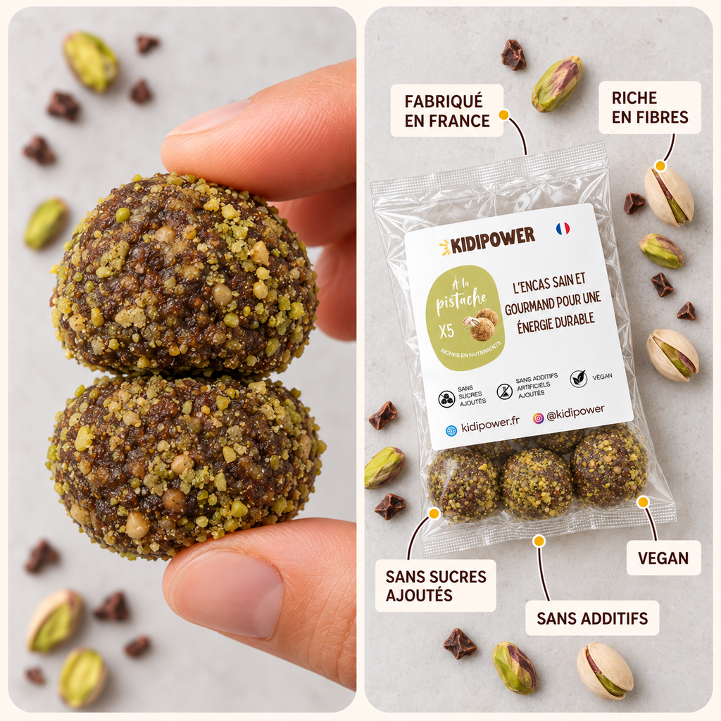 Boules d’énergie Pistache